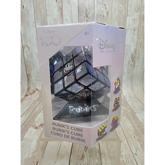 Disney Parks 100 Years Of Wonder Mickey Mouse & Friends Rubik’s Cube 2023 NIB - Picture 1 of 6